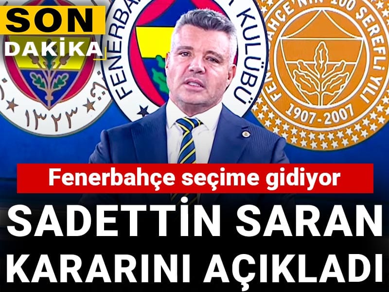 Sadettin Saran canlı yayında kararını açıkladı
