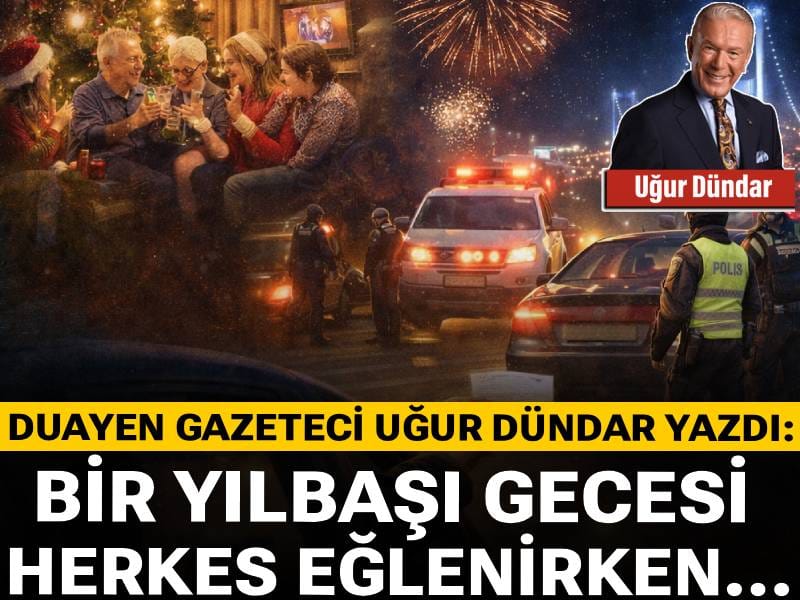 Bir yılbaşı gecesi herkes eğlenirken...