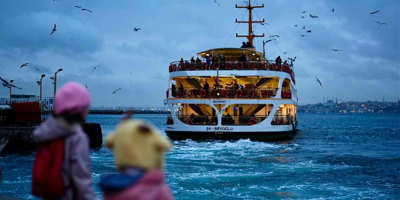 İstanbullular dikkat! Vapur seferleri iptal edildi