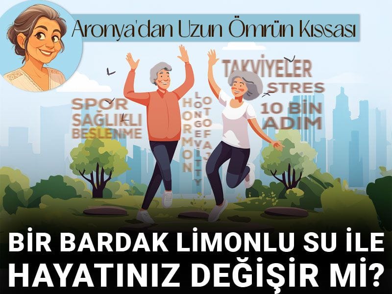 Bir bardak limonlu su ile hayatınız değişir mi?