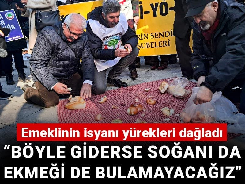 Emeklinin isyanı yürekleri dağladı: Böyle giderse soğanı, ekmeği de bulamayacağız