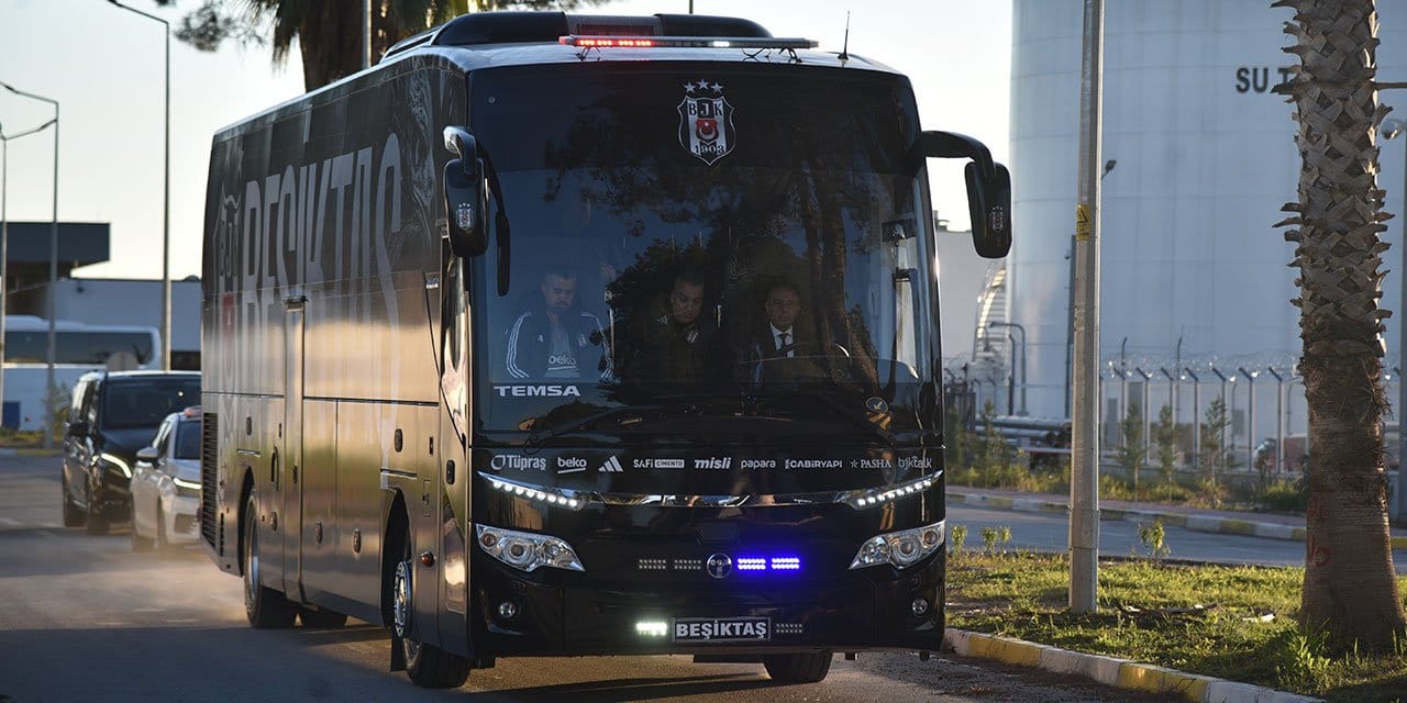 Beşiktaş kafilesi Antalya'da