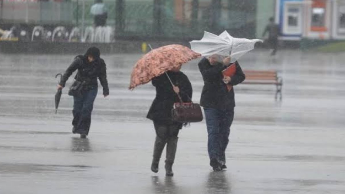 Meteoroloji'den 6 il için "yağmur ve fırtına" uyarısı!