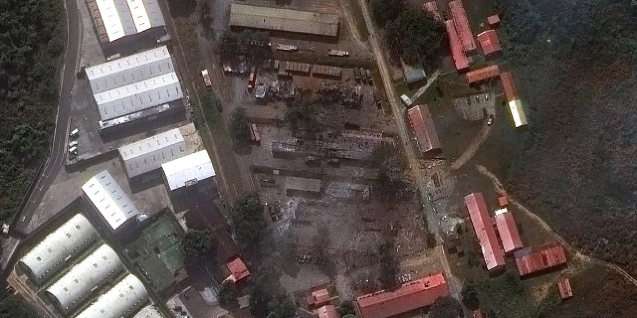 ABD'nin Maduro'yu kaçırdığı askeri üste oluşan hasar görüntülendi: Siviller dahil 80 kişi öldürülmüştü