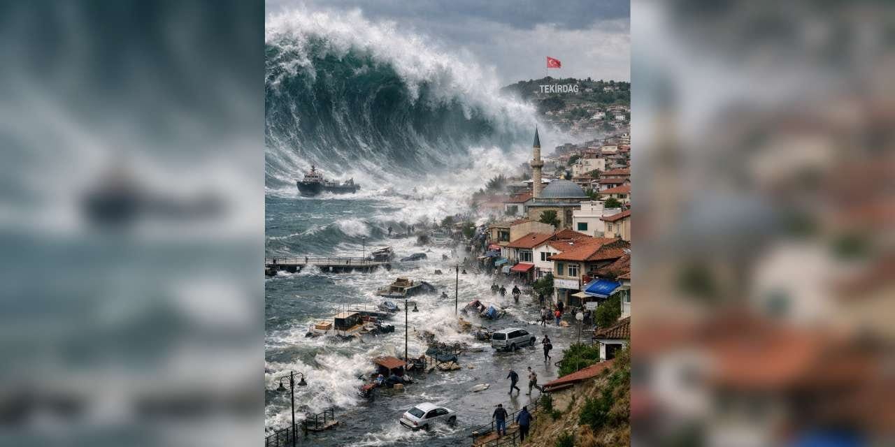 Tekirdağ için 2 metrelik 'tsunami' uyarısı