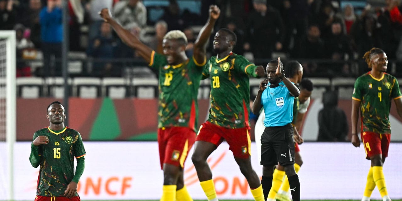 Kamerun - Güney Afrika maçı bitti kutlamalar başladı