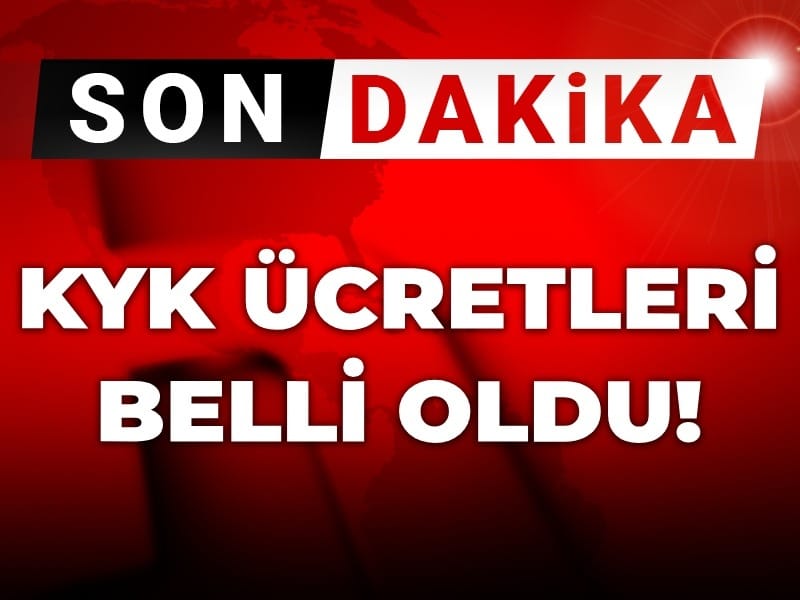 SON DAKİKA! KYK ücretleri belli oldu