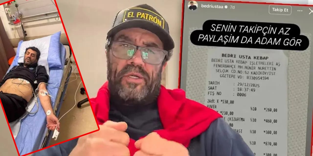 Tepkilerin odağındaki 'Bedri Usta' hastanelik oldu