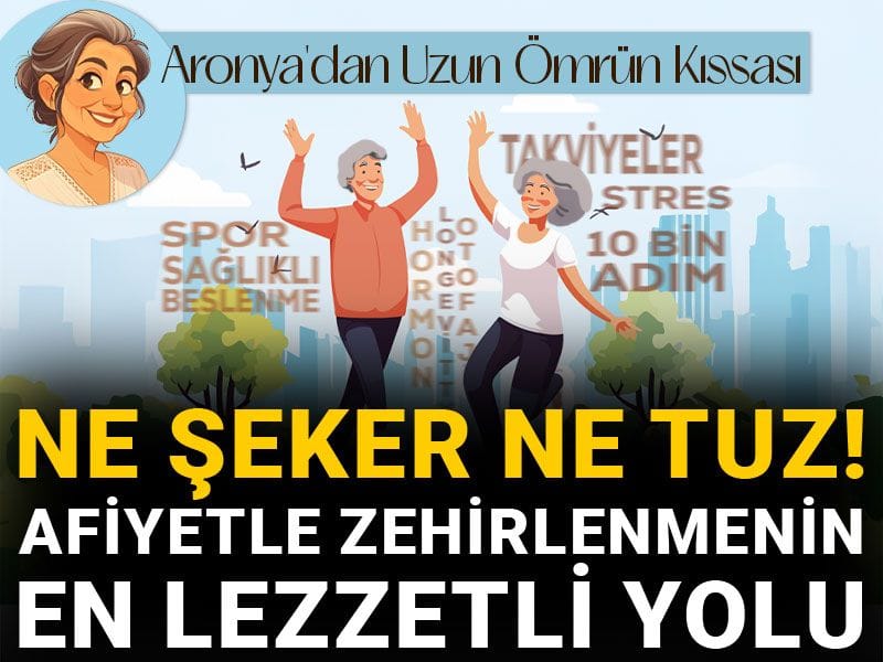 Ne şeker ne tuz!  Afiyetle zehirlenmenin en lezzetli yolu