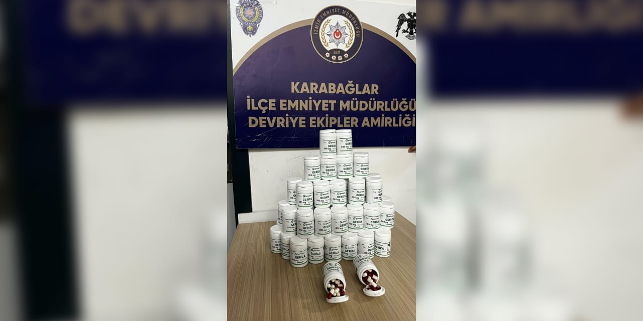Polisten kaçarken attığı poşetten binlerce uyuşturucu hap çıktı