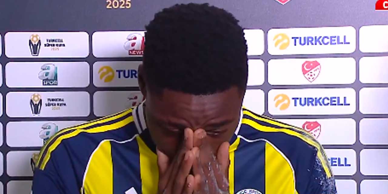 Musaba maç sonu canlı yayında gözyaşlarını tutamadı