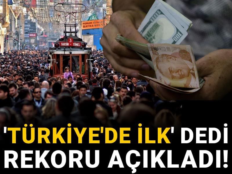 'Türkiye'de ilk dedi' rekoru açıkladı!
