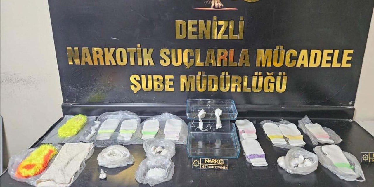 Uyuşturucu tacirlerinden banyo kesesi oyunu