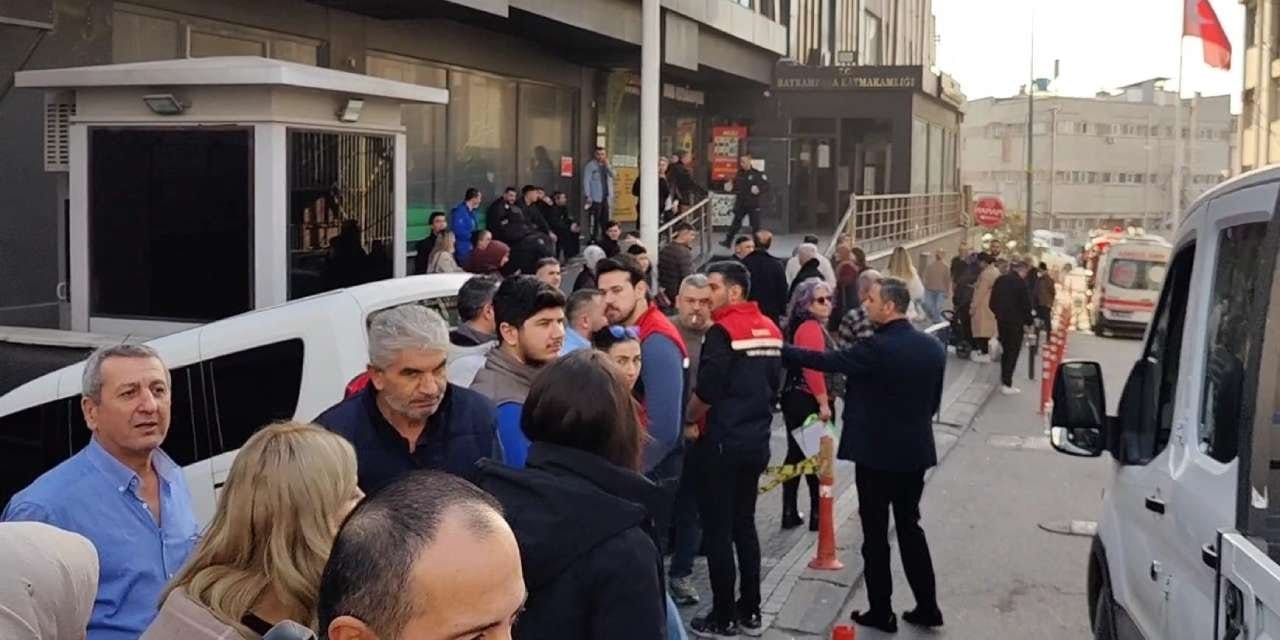 Bayrampaşa Kaymakamlığı binasında yangın