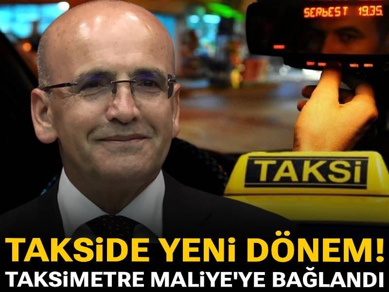 Takside yeni dönem! Taksimetre Maliye'ye bağlandı!