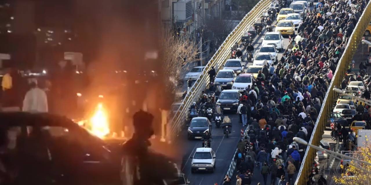 İran'da tek video milyonlar izlenince ülkenin interneti kapatıldı! Sokaklarda çatışma çıktı