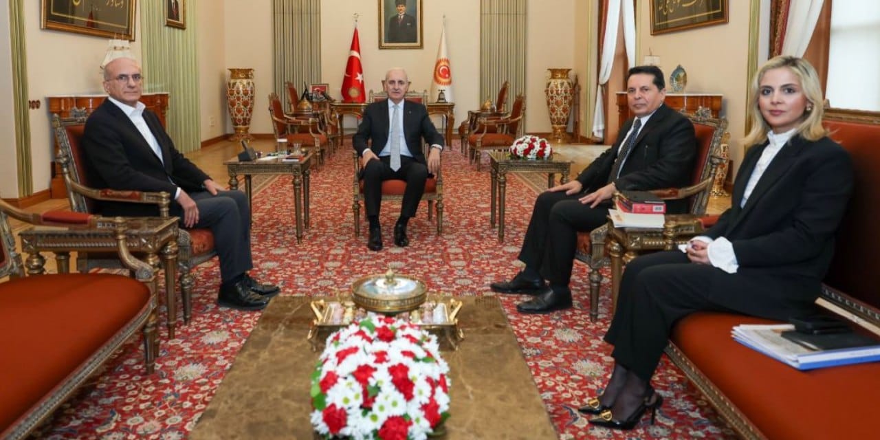 Ahmet Özer'den TBMM Başkanı Kurtulmuş'a ziyaret