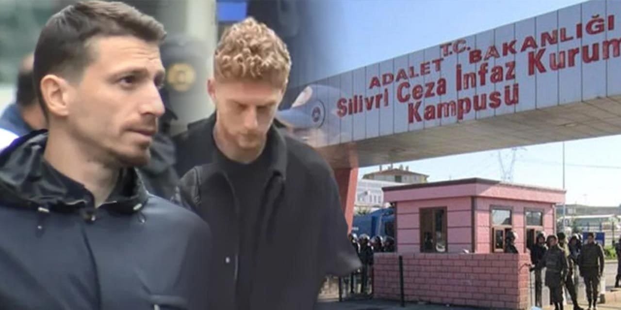 Mert Hakan Yandaş ve Metehan Baltacı cezaevinde maç yaptı: Silivri'de ayak tenisi turnuvası