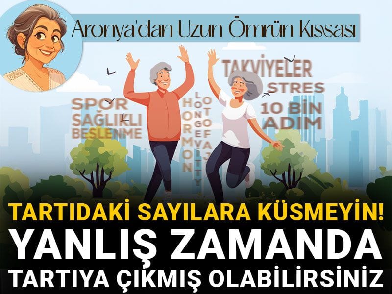 Tartıdaki sayılara küsmeyin! Yanlış zamanda tartıya çıkmış olabilirsiniz