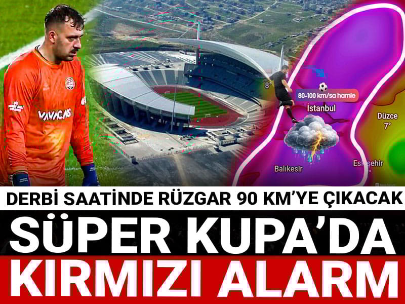 Süper Kupa finali kırmızı alarm veriyor: AKOM uyarı üstüne uyarı yaptı