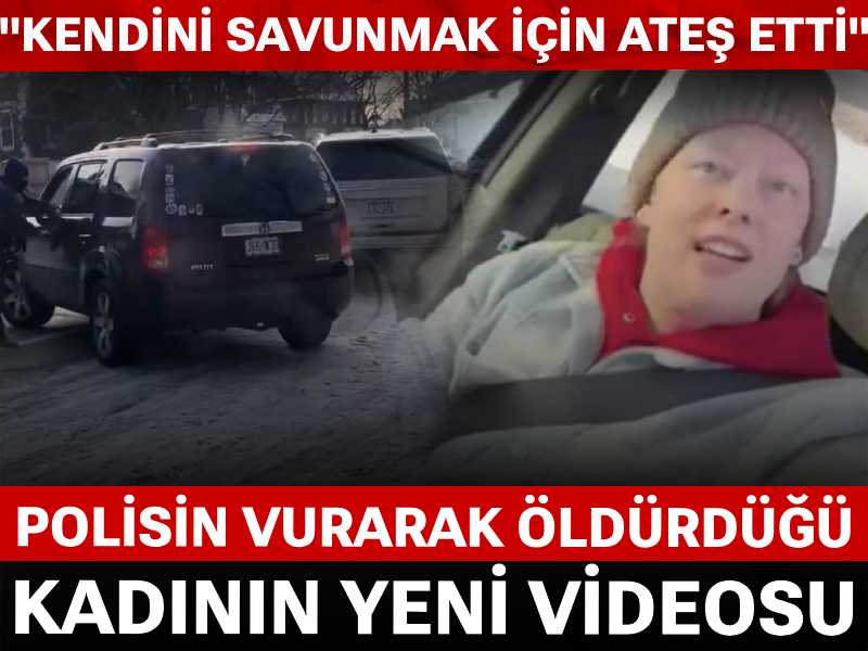 ABD'de polisin vurarak öldürdüğü kadının yeni videosu ortaya çıktı: "Kendini savunmak için ateş etti"