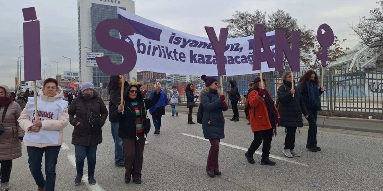 Büyük Kadın Mitingi Ankara'yı inletti! Yaşam için bir araya geldiler