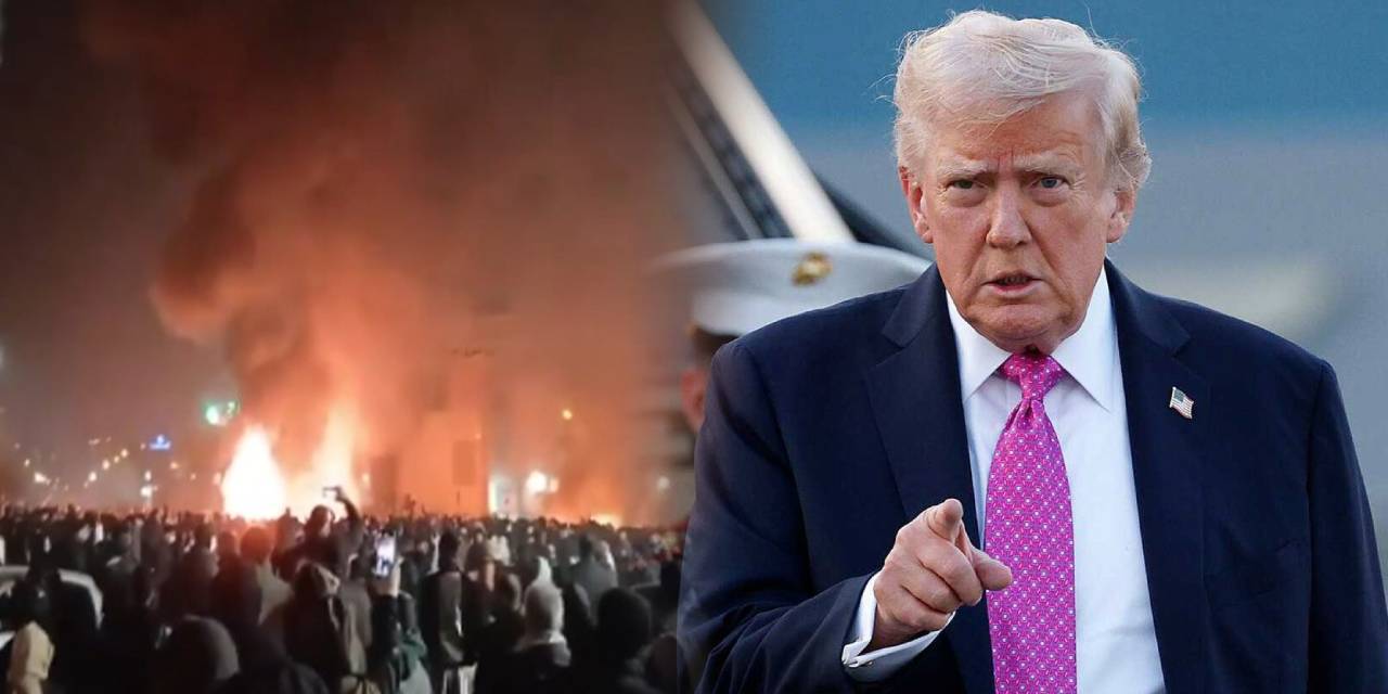 İran’daki gösterilerde 116 kişi hayatını kaybetti! Trump'tan müdahale sinyali geldi