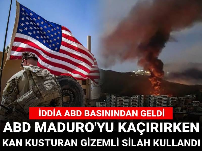 ABD Maduro'yu kaçırırken kan kusturan gizemli silah kullandı! İddia ABD basınından geldi