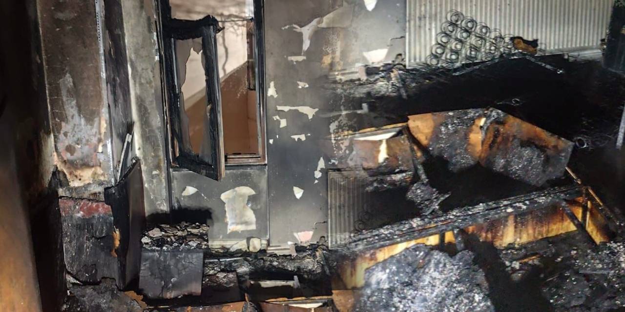 Diyarbakır'da 10 kişi otel yangınındaki dumandan hastanelik oldu