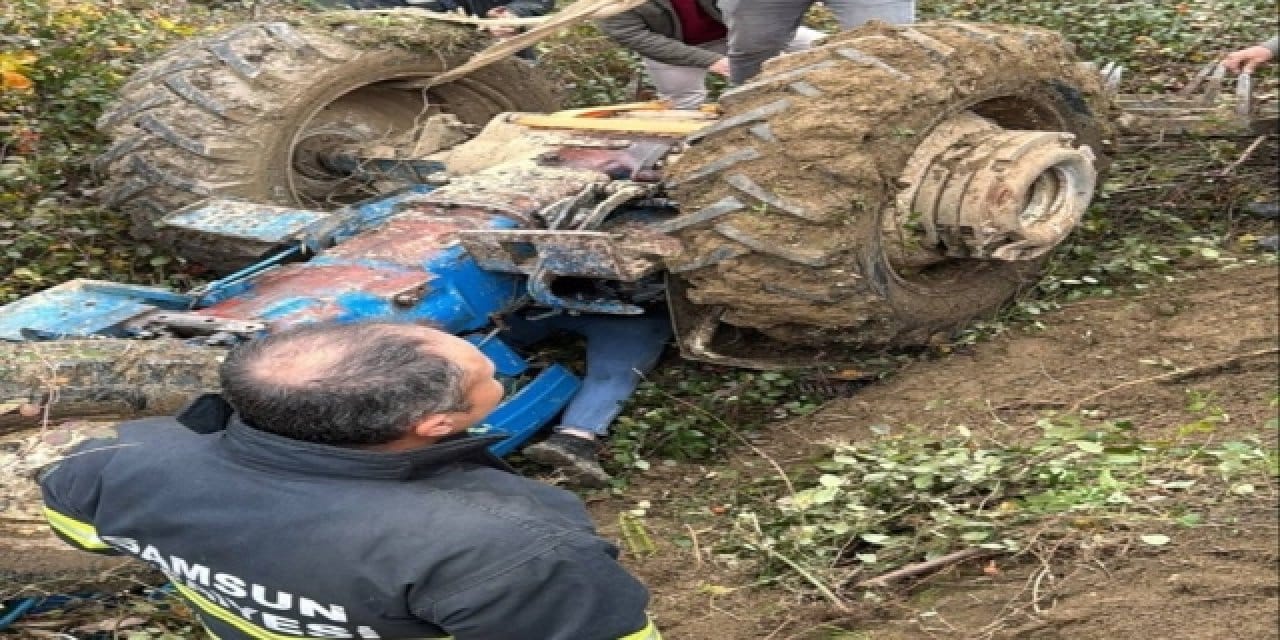 Kullandığı traktörün altında kaldı: Yaşamını yitirdi