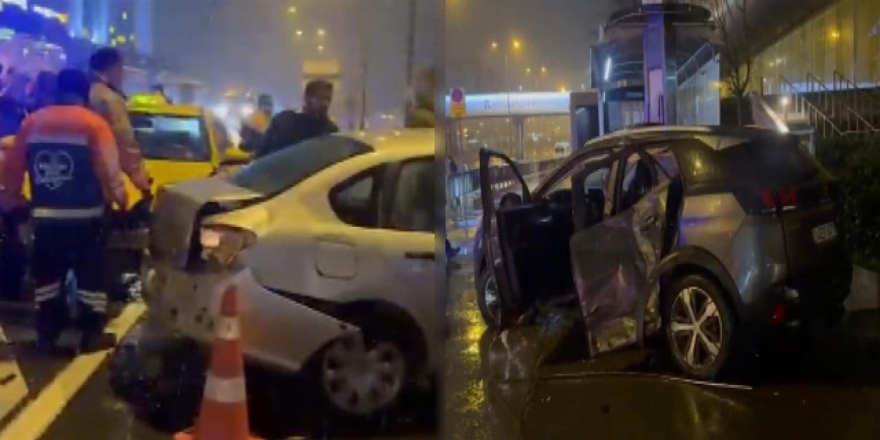 Beylikdüzü’nde aynı yerde üst üste iki kaza