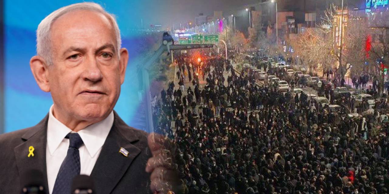 Trump'tan sonra Netanyahu'dan da İran açıklaması: Sivil kıyımını kınıyormuş…