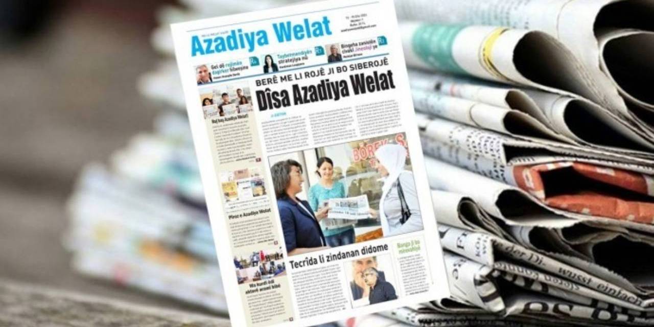 Sürecin ilk meyvesi mi? 10 yıldır kapalı olan Kürtçe gazete yayın hayatına başladı