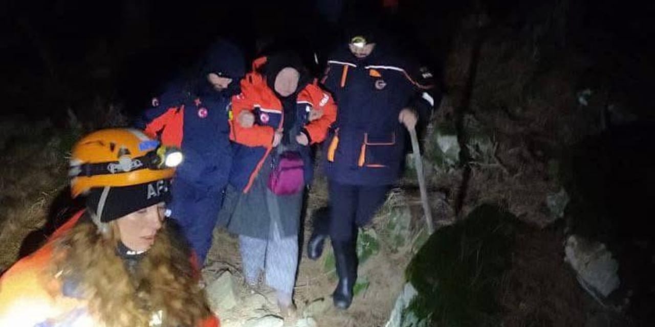 İzmir’de kaybolan yaşlı kadın ormanlık alanda bulundu