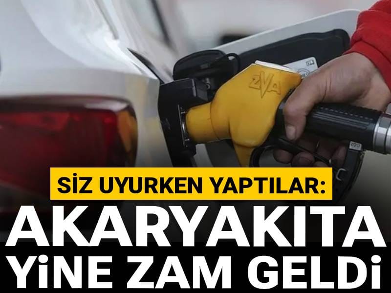 Güne zamla uyandık! Herkes uyurken motorinde fiyatlar değişti