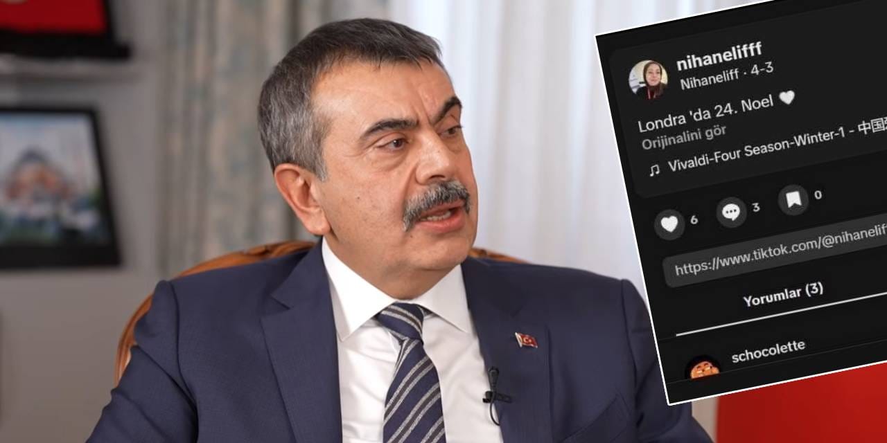 Noel milli değerlere aykırı diyen bakan Tekin'e çocuğunun paylaşımları hatırlatıldı