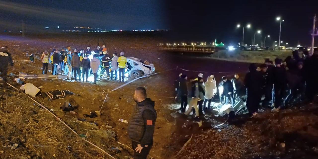 İki otomobil kafa kafaya çarpıştı! Katliam gibi kazada ölü sayısı 4’e çıktı