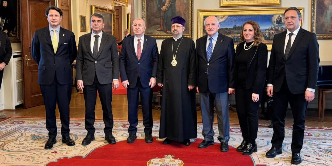 Zafer Partisi'nden Ermeni Patrikhanesi'ne ziyaret