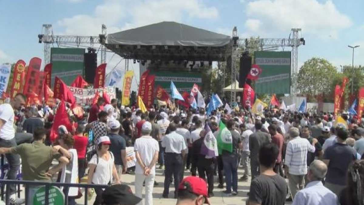 Kartal'da 1 Eylül Dünya Barış Günü kutlaması