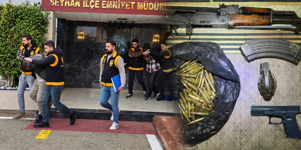 Polislerin baskın yaptığı evden cephanelik çıktı!