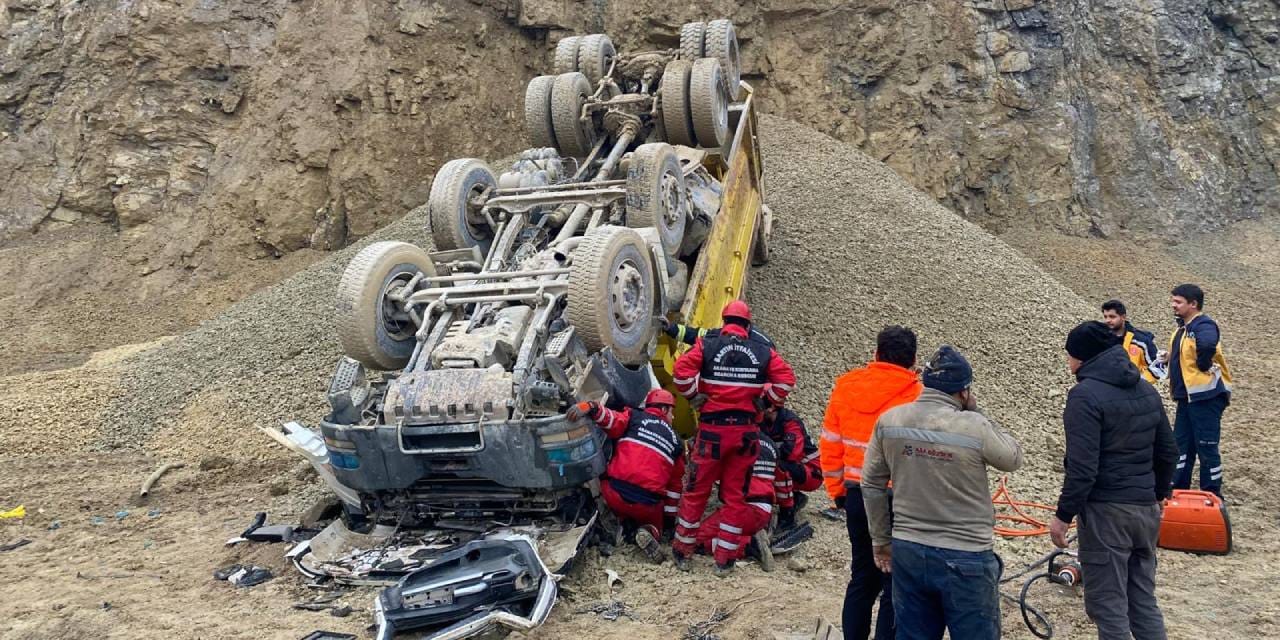 Taş ocağında feci olay: 63 yaşındaki işçi hayatını kaybetti