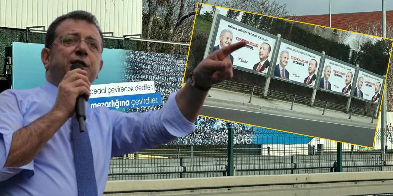 İmamoğlu'ndan AKP'nin İBB karşıtı afişlerine '31 Mart' hatırlatmalı yanıt: Afişlerde kazanan değil kaybedenler vardı