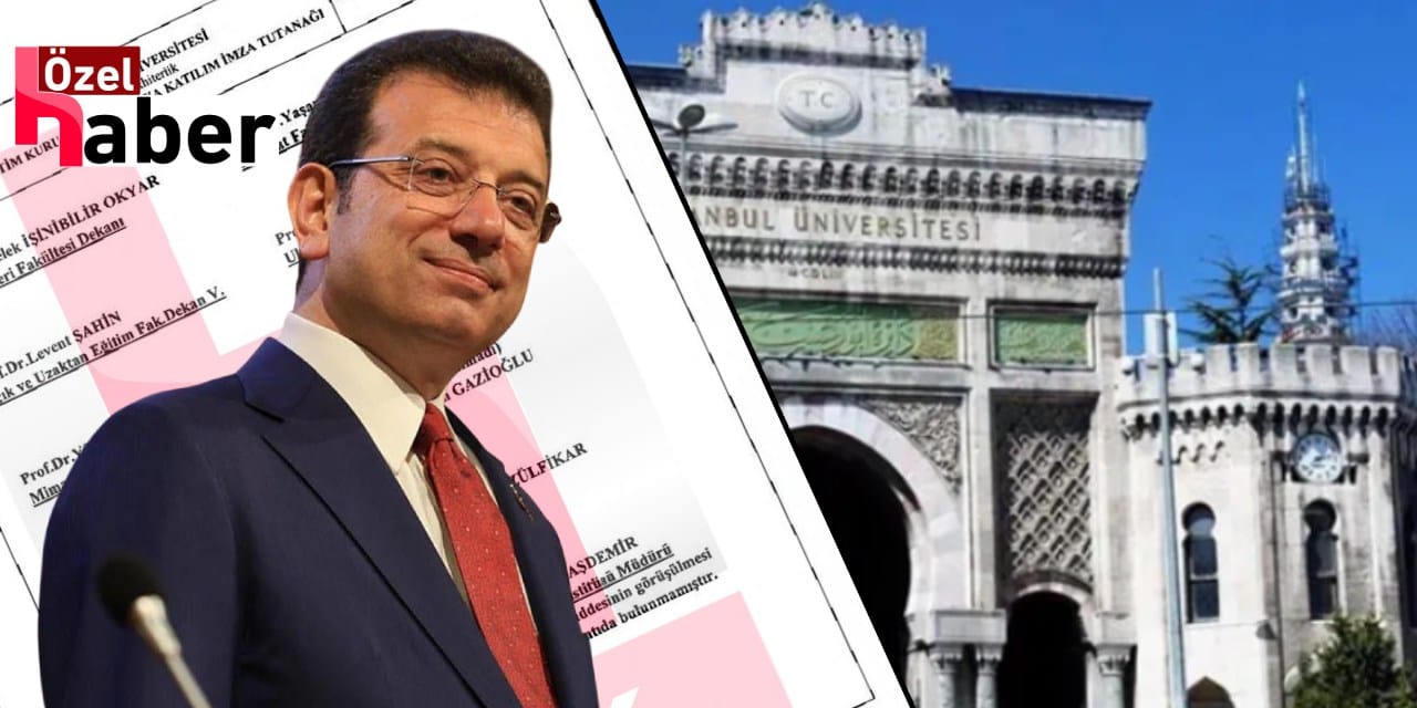 İmamoğlu'nun diplomasının iptal edildiği toplantıda neler yaşandı? İşte detaylar...