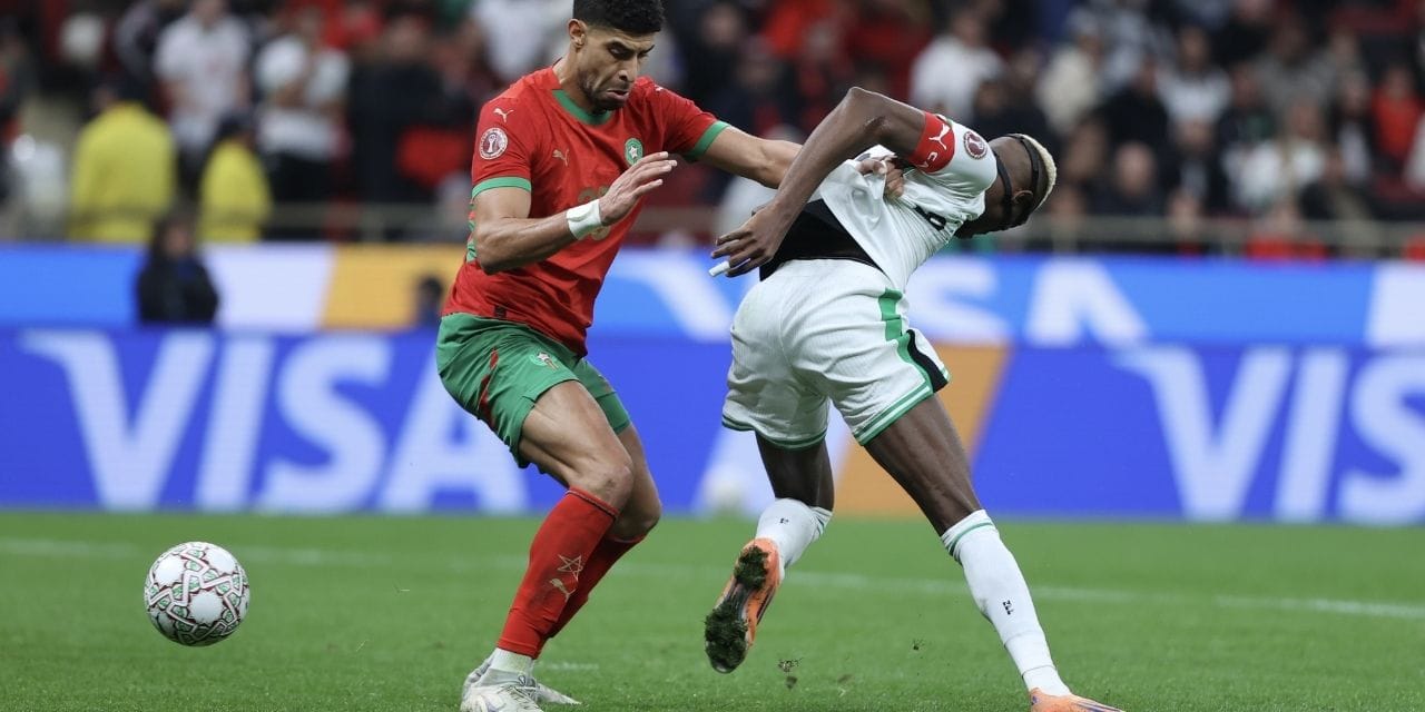 Osimhen'li Nijerya çaresiz kaldı En Nesyri Fas'ı finale taşıdı