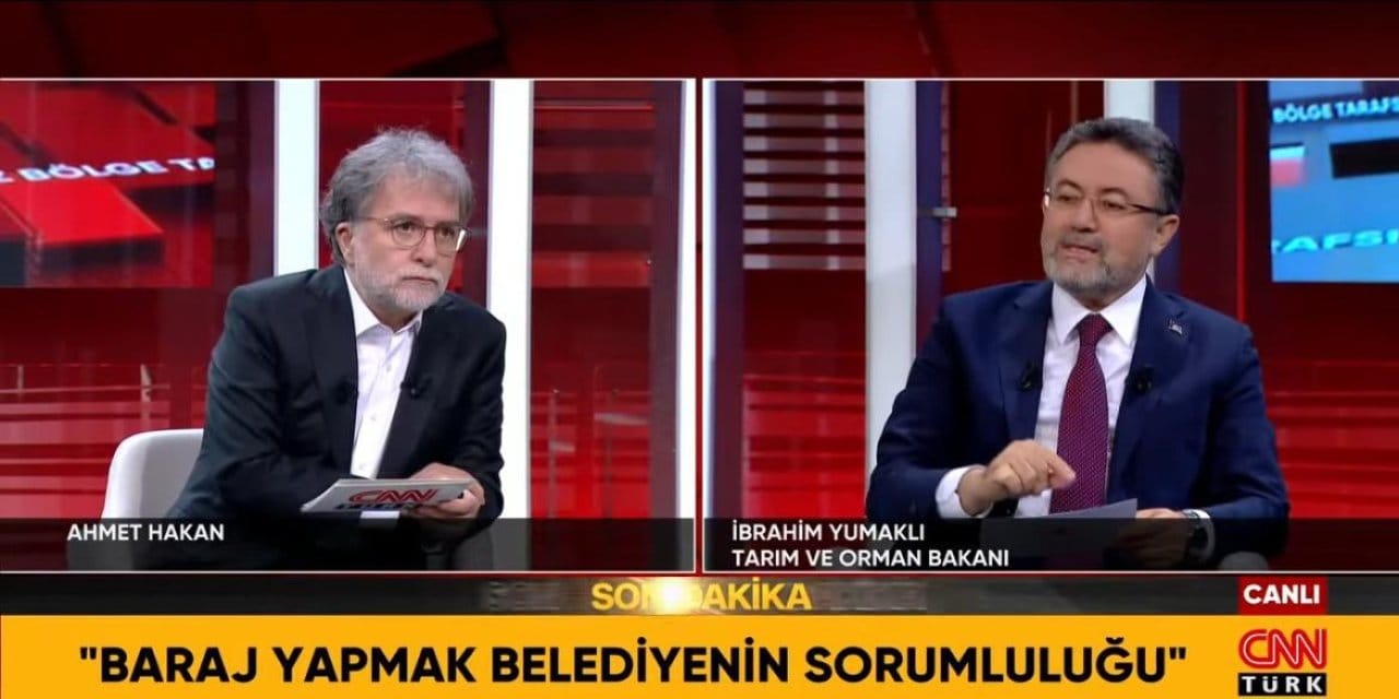 Bakan Yumaklı'nın "Baraj yapmak belediyenin görevi" sözlerine Ankara Büyükşehir kanunla yanıt verdi