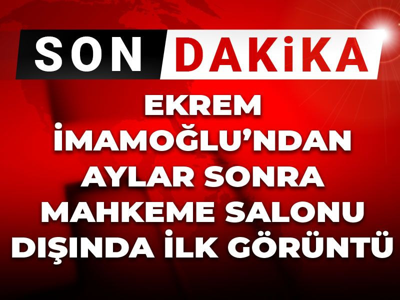 İmamoğlu aylar sonra ilk kez dışarıda görüntülendi