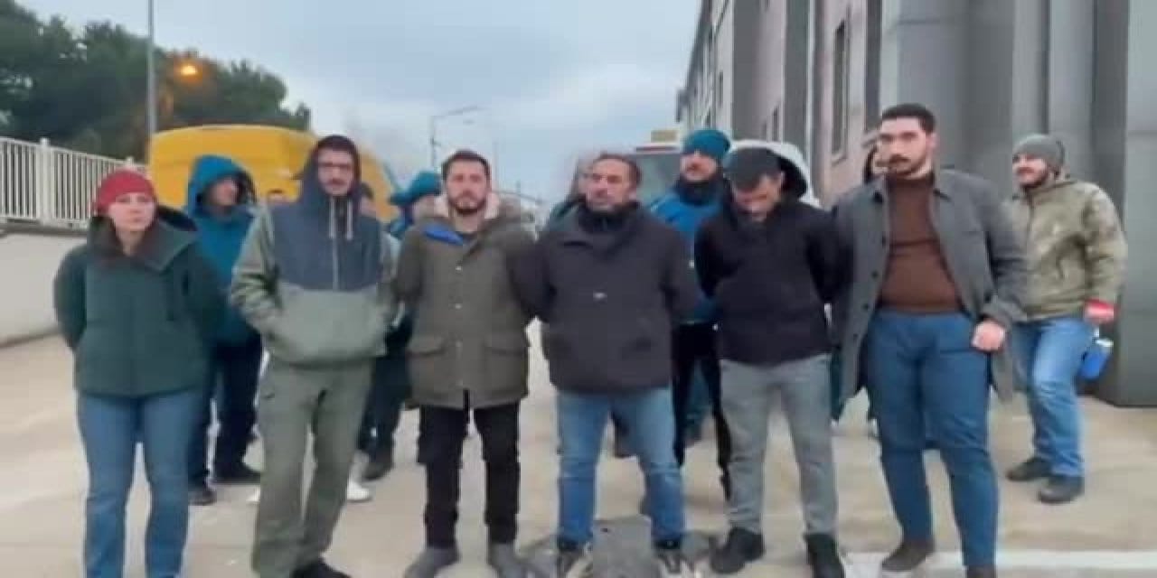 Bursa'da PTT işçileri kontak kapattı