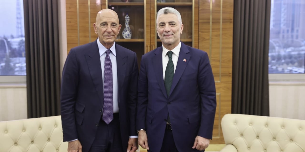 Ticaret Bakanı Ömer Bolat ABD'li Barrack ile bir araya geldi