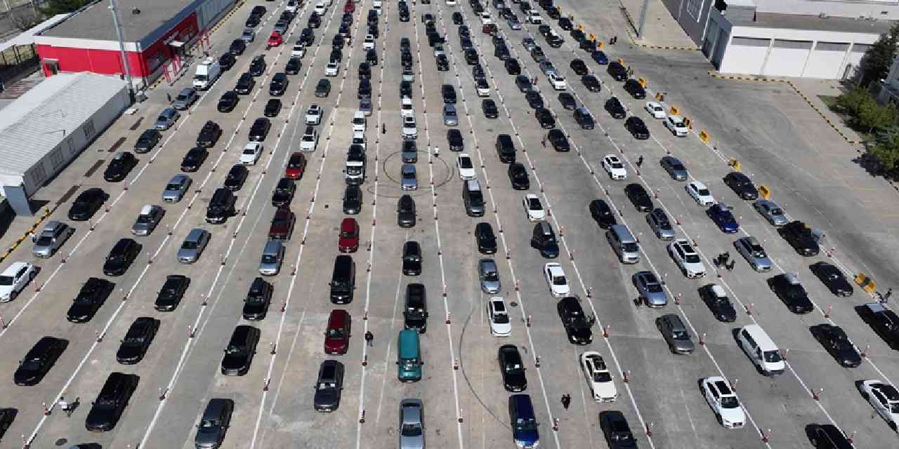 Sınırdan 5 yılda 141 milyon araç geçti