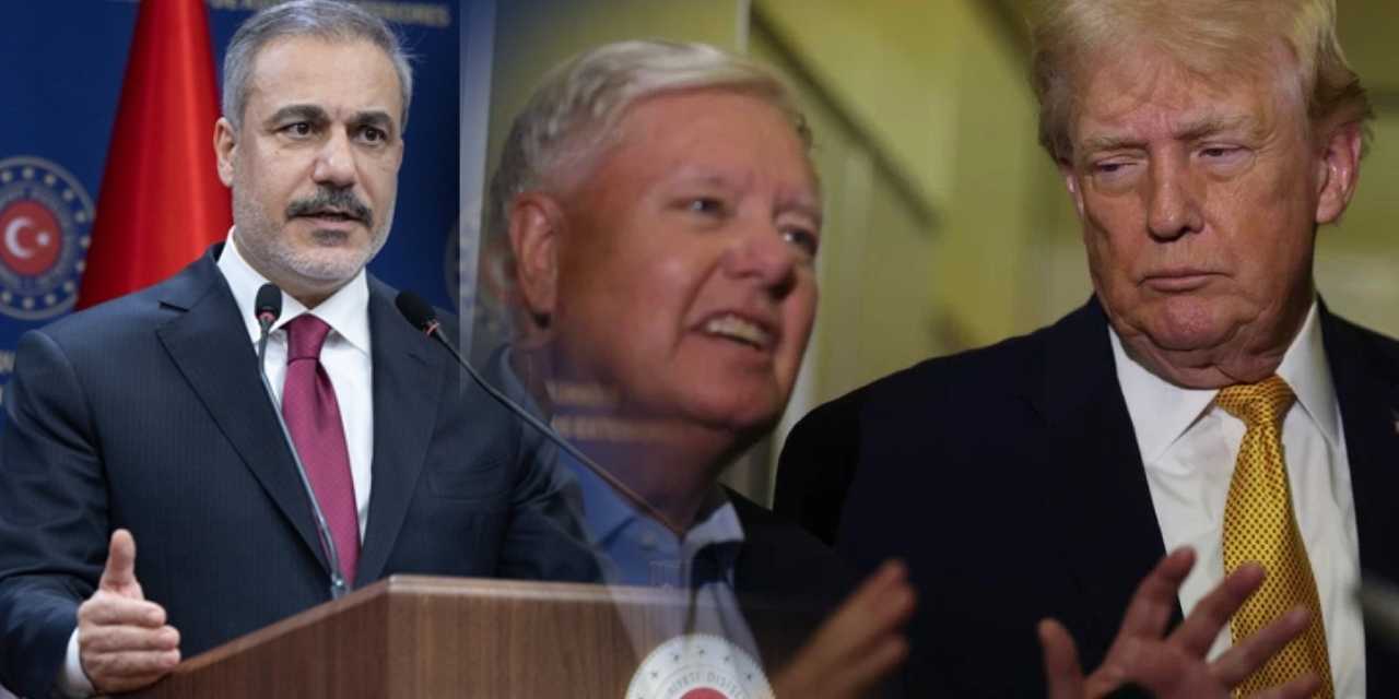 Hakan Fidan'dan Trump'ın yanından ayırmadığı hadsiz senatöre net yanıt